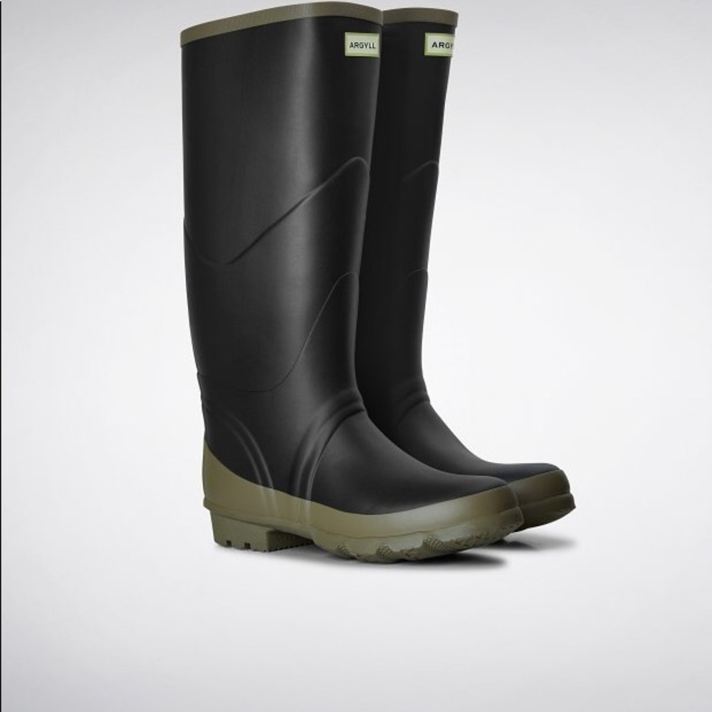 New Hunter Unisex Argyll Bullseye Full Knee Boots